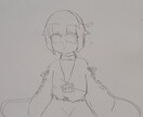 貴方のキャラクターを描きます お客様の創作したキャラクターを愛を持って描かせていただきます イメージ3