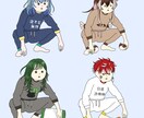 やさぐれたハロウィン衣装のあなたを描きます やさぐれイラストのハロウィンの着せかえが出ました！ イメージ10