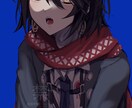 厚塗りで雰囲気のあるイラストを描きます アイコン絵から全身絵まで制作致します！ イメージ4