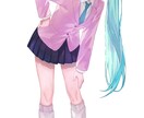 高品質で目を惹くイラストを描きます 修正回数無制限！最短即日！商品利用、二次利用OK！ イメージ4