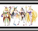 TRPG等で活用いただけるアニメ調の立ち絵描きます ﾃﾞｯｯｯかくてかわいくてかっこいいキャラ立ち絵ならお任せ！ イメージ7