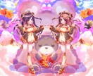 1枚イラスト作成します きらきらつやつやの可愛いイラスト描きます！ イメージ1