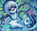 ダークな中性・男性キャラ厚塗りイラスト描きます 惹きつけられる独特な世界観　カワイイからカッコいいまで イメージ8