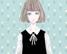 SNSのアイコンのイラストをお描きします 世界で一枚のオリジナルのSNSアイコンを。 イメージ1