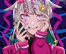 アイコンなど、イラスト全般お描きします かっこかわいいキャライラスト！ イメージ7