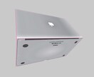 新提案】MacBook型二つ折り名刺つくります あなたのノートパソコンを再現して特別な名刺にします！ イメージ10