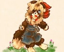 動物キャラクター(ケモノ)のデザインをします もふもふみ溢れるキャラクターデザインをします。 イメージ4