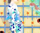 女の子のイラスト受付ます かわいい　和風　かっこいい系用途に合わせます イメージ7
