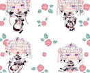 ミニキャラ制作致します ちっちゃかわいいキャラのイラストを制作します! イメージ2