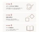 同デザイン冊子テンプレートオプションをご提供します Webプロフィールブックご購入者様限定！「venus」 イメージ3