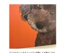 愛犬・愛猫の似顔絵を描きます 世界に一つだけのうちのこイラストをキャンバスに イメージ10