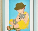 アナログのかわいい似顔絵お描きします アイコンや、ウェルカムボード、プレゼントに！ イメージ3