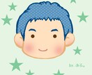 『POP』　似てないけどかわいい似顔絵、描きます♪（バストアップまで）　《CUTE》 イメージ3