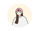 シンプルで個性的なアイコンお描きします リアルな似顔絵はちょっと…という方にもぴったり！ イメージ4