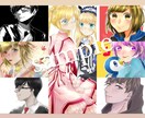 SNS等のアイコン、イラスト描かせていただきます ✨期間限定お値下げ中✨絵柄も指定あればお選びいただけます！ イメージ2