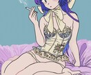 格安でイラスト描きます Vtuberさん必見！様々な絵柄にご対応できます イメージ1