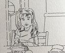 心温まるイラストを提供します お家時間が長い今、お部屋に心温まる絵を飾ってみませんか？ イメージ7