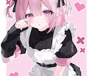 8月までの期間限定料金✦イラストお描きいたします サムネ・アイコンなど、キラキラ可愛いイラストをお届けします！ イメージ2