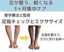 3ヶ月集中！足指×姿勢を整えます 【ラクに動ける体へ。セルフケアと姿勢のクセをアドバイス】 イメージ1