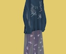 ファッションを楽しむ人のためのイラストを制作します SNS・プロフィール・ショップなど幅広くお使いいただけます。 イメージ5
