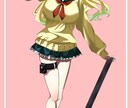 他サイトで実績あり！ イラストお描きします 水彩+アニメ塗りの可愛い絵柄であなただけのイラストを イメージ4