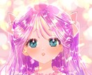 SNSアイコン／立ち絵OK！かわいい一枚絵描きます ふんわり・ガーリーでかわいい雰囲気のイラスト制作いたします イメージ3