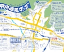 まち歩きマップ、イラストマップ描きます 地域の宣伝や、旅行の思い出などに イメージ2