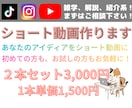２本セット！あなたの台本をAIショート動画にします 丸投げもOK！台本からAI動画作成・音声・編集まで完結 イメージ2