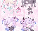 かわいいSDイラストを描きます ゆるふわでかわいいデフォルメが得意です イメージ3