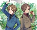1枚絵、アイコン・ヘッダー等のイラスト制作します オリジナル・版権キャラ問わずお描きします！ イメージ2