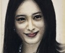 世界にたった一つのアナログパステル肖像画描きます 手描きのパステル肖像画になります。結婚式・記念日等に！ イメージ1