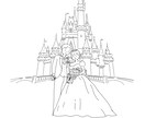 結婚式、ウェルカムボードのイラスト描きます 新郎新婦のご本人に似せた可愛らしいイラストを描きます。 イメージ1