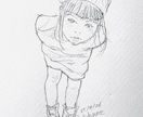 心を込めて。1000円で優しい鉛筆画全力作成します 【手描きの温もり】大切な思い出や人物を、優しい鉛筆画にします イメージ6