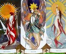 海由来のタロットカ－ドでオラクルメッセージ占います 【タロットカード】ARCANA OF MERMAID イメージ4