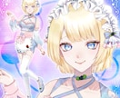IRIAM・VTuber用立ち絵描きます 宝石のように輝く、あなただけのキャラクターをお届け✨ イメージ3