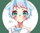 SNSで使うアイコン描きます あなたのオリキャラをシンプル＆可愛く！ イメージ3
