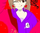 かわいい感じのイラストを描きます 短時間で可愛い絵柄で女の子なら！ イメージ4