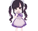 顔がいい女の子、ダークな女の子描きます 顔に力をいれたキャラを描くことが得意です。 イメージ5