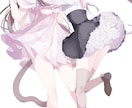 歌ってみた・一枚絵など幅広くイラスト制作します 配信やTRPG、立ち絵・アイコンなど幅広く対応します イメージ10