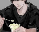 かっこいい男の子のSNSアイコン制作します 配信用や各種SNSのアイコンなどに！ イメージ2