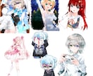 イラスト作成いたします 様々な用途に使える一枚絵イラストを作成致します イメージ4