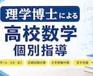 理学博士が高校数学を個別指導します 高校数学をオンラインで丁寧に指導します イメージ1