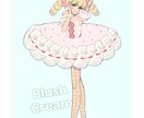可愛い女の子アイコン描きます 甘ロリ・ガーリー系SNSアイコン制作 イメージ2