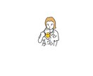 シンプルでキャクターのような似顔絵を描きます アイコンや贈り物に＋αでイラストを贈るのもおすすめです！ イメージ9