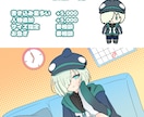 イラスト制作承ります 【アニメ塗り】配信、SNS、一枚絵お仕立てします！ イメージ3