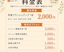 料理写真をカフェメニュー風に仕上げます 料理写真以外もＯＫ！写真補正から販促デザインまで対応します イメージ2