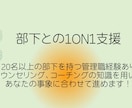 初回限定ー管理職向け・部下との1on1支援をします 「機能する1on1」マネジメント×コーチング、カウンセリング イメージ1