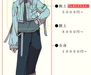 商用利用◎キャラクターイラストお描きします アイコン/一枚絵/サムネイル/立ち絵/キャラクターデザイン可 イメージ2
