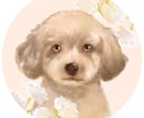 動物の油彩画風イラストを描きます 柔らかな色合いの油彩画風タッチで、丁寧に描きます。 イメージ1