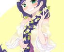 商用利用可!かわいい一枚絵のイラストを描きます キャラクターの表情に力を入れて描きます! イメージ1